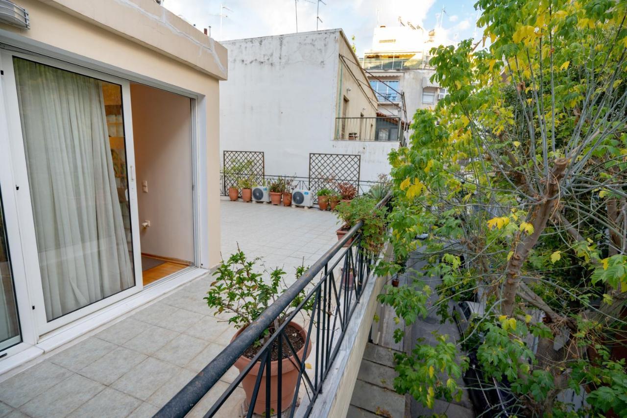 אתונה Acropolis Metro St.3 Bedrοοms 6 Persons Maisonette מראה חיצוני תמונה