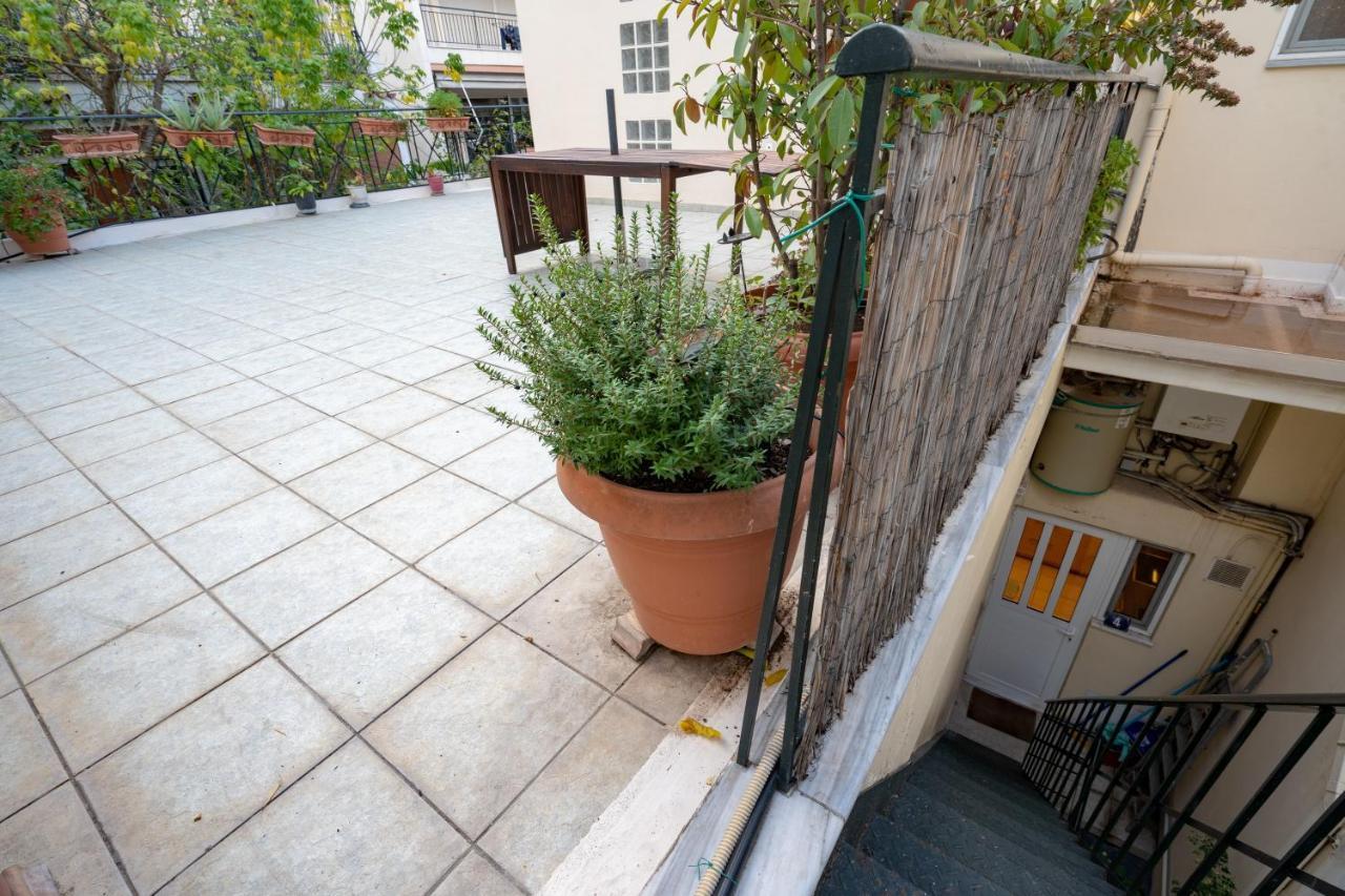 אתונה Acropolis Metro St.3 Bedrοοms 6 Persons Maisonette מראה חיצוני תמונה
